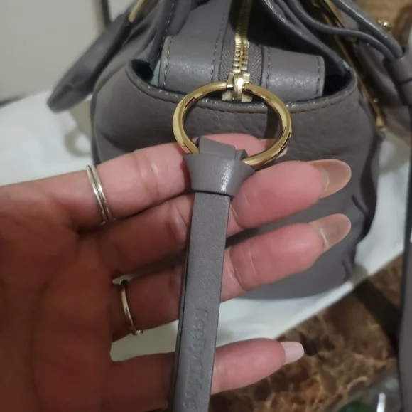 See By Chloe Paige Grey Leather 2way Shoulder Bag, Dustbag & COA EUC - Picture 14 of 15